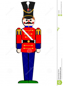Wooden Christmas Toy Soldiers | Stock Photo: Isolated toy ...