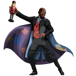 Avengers Nutcracker Series- Nick Fury by SapphireGamgee on DeviantArt