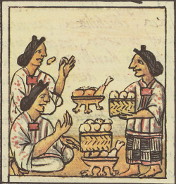 Illustration: Aztec Feast, Food Baskets | Health and Fitness ...