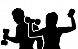 Personal Training Silhouette at GetDrawings.com | Free for personal ...