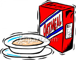 Bowl and oatmeal clipart image | Clipart.com