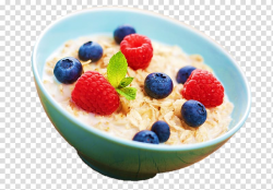 Porridge Breakfast cereal Berry Oatmeal, oat transparent ...