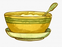 Bowl Chinese Spoon Porridge Kitchen Utensil - Clip Art ...