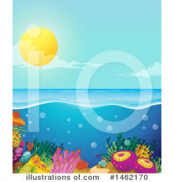 Ocean Clipart #1462170 - Illustration by Graphics RF