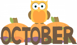 It's CURRENTLY October! | Owl clip art, Art images and Clip art