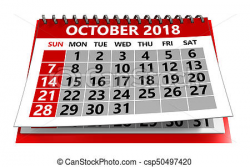 October calendar clipart 1 » Clipart Portal