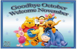 Goodbye October Hello November Photos Pictures Wallpaper Clipart