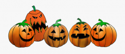 28 Collection Of Pumpkin Row Clipart - Row Of Jack O ...
