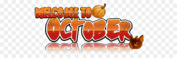 Food Cartoon clipart - October, Text, Orange, transparent ...