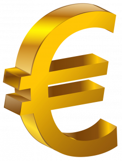 Transparent Gold Euro PNG Clipart | Gallery Yopriceville - High ...