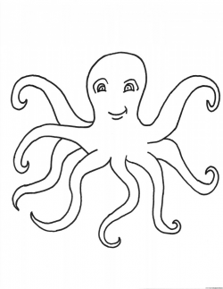 Download octopus coloring pages for kids clipart Octopus ...