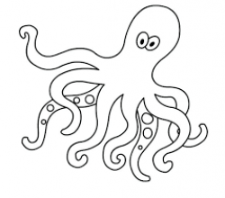 Image result for octopus outline | Octopus | Octopus ...
