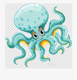 Octopus Clipart Sea Creature - Clip Art Sea Life #1103466 ...
