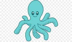 Download Free png Octopus Clip art under sea png download ...