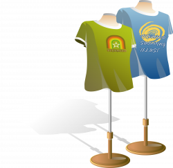 Clipart - t-shirts icons