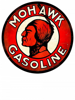 Vintage Mohawk Gasoline Sign | Vintage Oil & Gas Signs | Pinterest ...