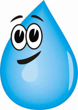 Clipart - Droplet water 0100