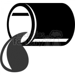 Oil spill clipart. Royalty-free clipart # 371885