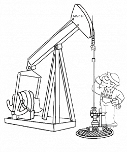 28+ Collection of Oil Rig Coloring Pages | High quality, free ...
