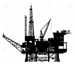 6+ Oil Rig Clipart | ClipartLook