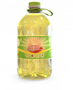 Cooking oil GoldenSun™ 5L bottle.