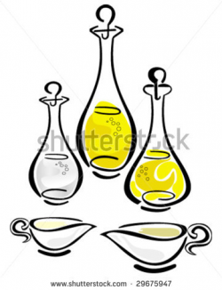 Oil and vinegar bottles and | Clipart Panda - Free Clipart ...