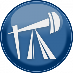 Oil Drilling Icon Clip Art at Clker.com - vector clip art online ...