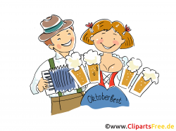 Fest in Bayern Oktoberfest Clipart, Bild, Grafik ...