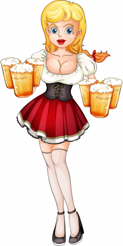 Oktoberfest Beer Cartoon Illustration - Beer cartoon character 766 ...