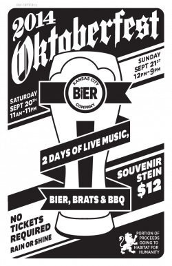 KC Bier Company: Oktoberfest poster | Summer Cassity