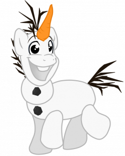 Snowpony Olaf [MLP] by NamyGaga on DeviantArt