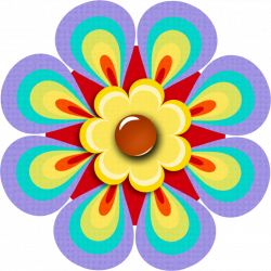 KMILL_flower-1.png | Pinterest | Flowers, Clip art and Button flowers