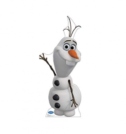 Advanced Graphics Party Decoration Lifesize Cardboard Standup Cutout  Standee Poster Olaf Disney's Frozen