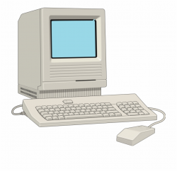 Pc Clipart Computer Word - Clip Art Old Computer Free PNG ...