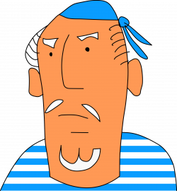 Clipart - Old Sailor