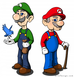 Mario and Luigi retired by blind-dancer on DeviantArt
