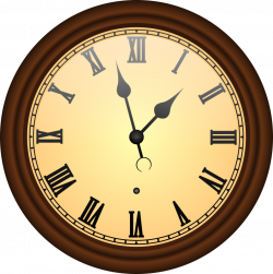 Clipart - Old Clock