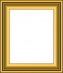 Old Gold Frame Transparent PNG Image | Gallery Yopriceville - High ...