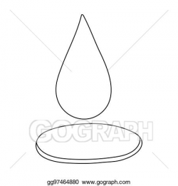 Stock Illustration - A drop of olive oil.olives single icon ...