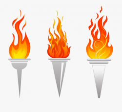 Olympic Torch Png File - Flaming Torch Clipart #570380 ...
