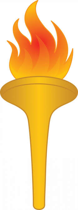 Olympic Torch Clipart
