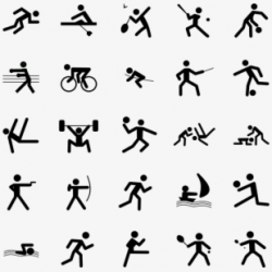 Special Olympics Sports Icons Clipart , Png Download - Track ...