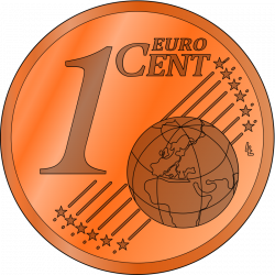 1 Cent Clipart