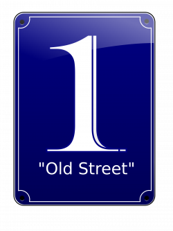 Clipart - Old Street Sign No. 1