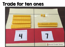 Subtraction with Regrouping - Transition Boards, Part 2 - Second ...
