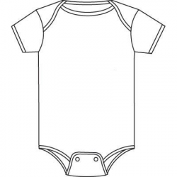 Detailed onsie clipart | All Things Baby Showers | Baby ...