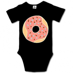 Amazon.com: Donut Clip Art Unisex Baby Cute Cotton Onesies ...