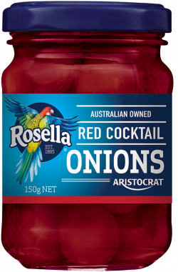 Rosella Aristocrat Cocktail Onion Red 150g – Rosella