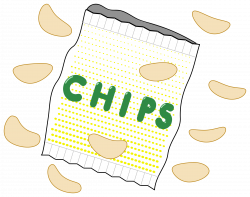 Clipart - Bag of Chips