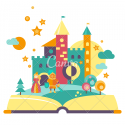 Imagination Concept, Open Book - Icons by Canva